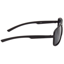Hrinkar Polarized & UV Protection Elegant Black Rectangular Sunglasses For Men & Women - HRS508-BK-BK-P - Image 3