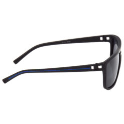 Hrinkar Polarized & UV Protection Classy Black Rectangular Shades For Men & Women - HRS509-BK-bu-BK-P - Image 3