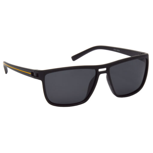 Hrinkar Polarized & UV Protection Modish Multicolor Rectangular Goggles For Men & Women - HRS509-BK-ylw-BK-P