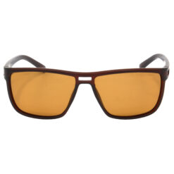 Hrinkar Polarized & UV Protection Elegant Brown Rectangular Shades For Men & Women - HRS509-BWN-BWN-P - Image 2