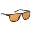 Hrinkar Polarized & UV Protection Elegant Brown Rectangular Shades For Men & Women - HRS509-BWN-BWN-P