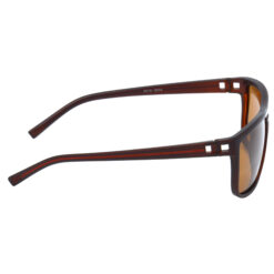 Hrinkar Polarized & UV Protection Elegant Brown Rectangular Shades For Men & Women - HRS509-BWN-BWN-P - Image 3