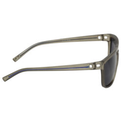 Hrinkar Polarized & UV Protection Trendy Grey Rectangular Sunglasses For Men & Women - HRS509-GRY-BK-P - Image 3