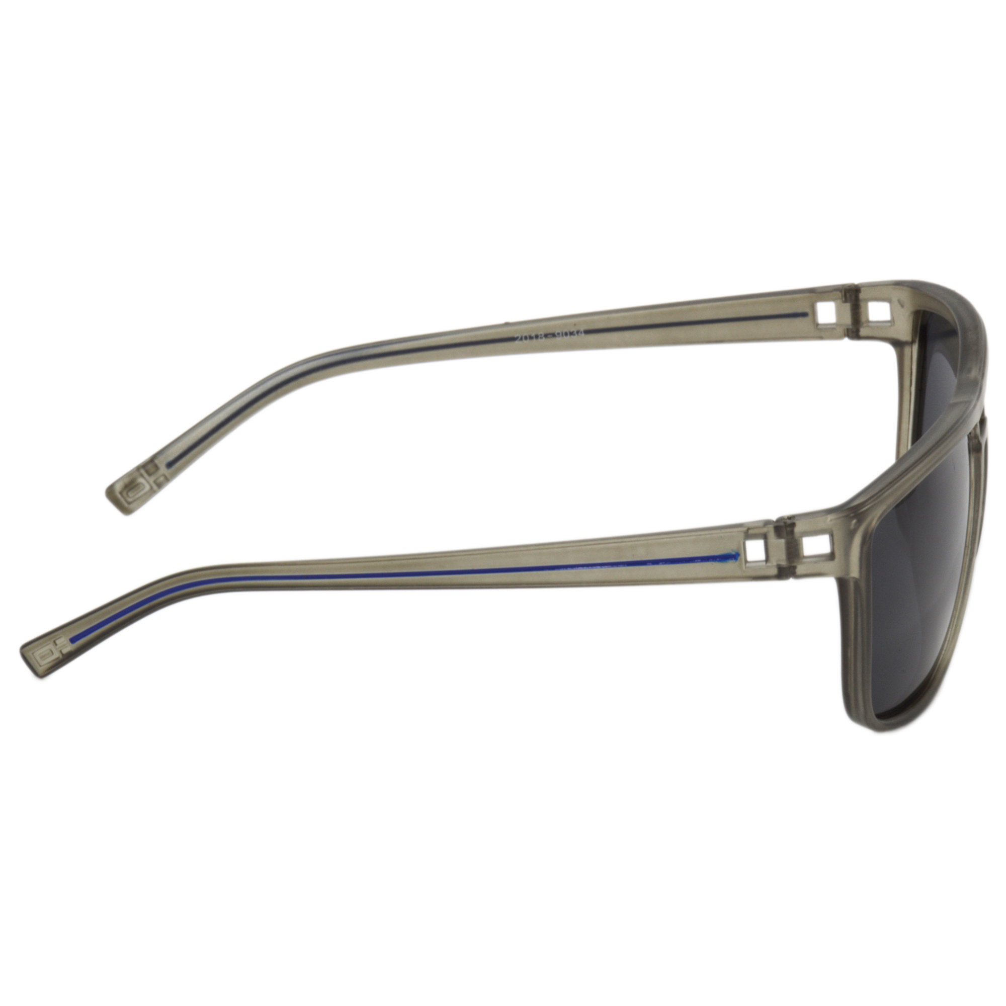 Hrinkar Polarized & UV Protection Trendy Grey Rectangular Sunglasses For Men & Women - HRS509-GRY-BK-P - Image 3