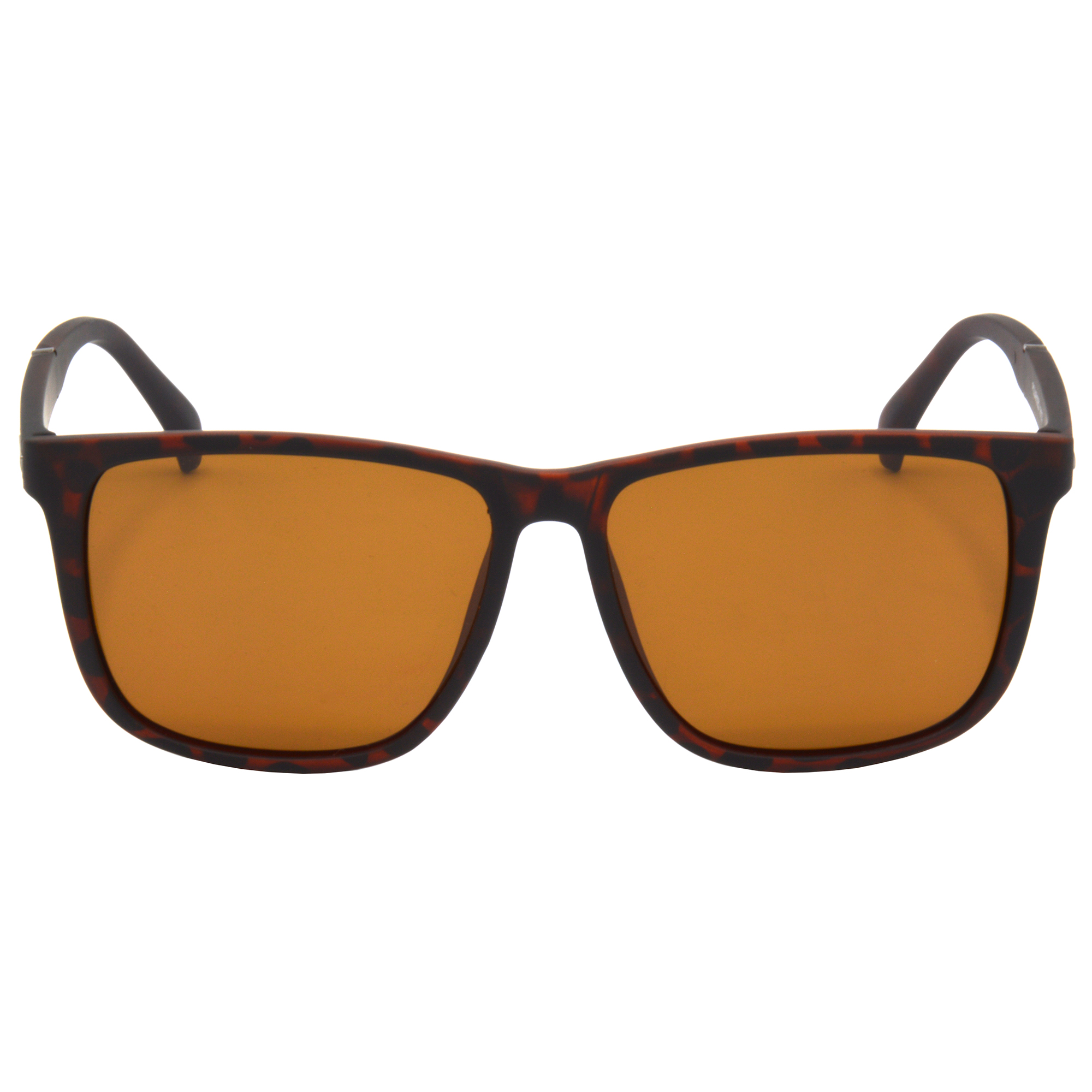 Hrinkar Polarized & UV Protection Classy Brown Rectangular Goggles For Men & Women - HRS510-BWN-BWN - Image 2