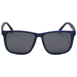 Hrinkar Polarized & UV Protection Modish Grey Rectangular Sunglasses For Men & Women - HRS510-TBU-BK - Image 2
