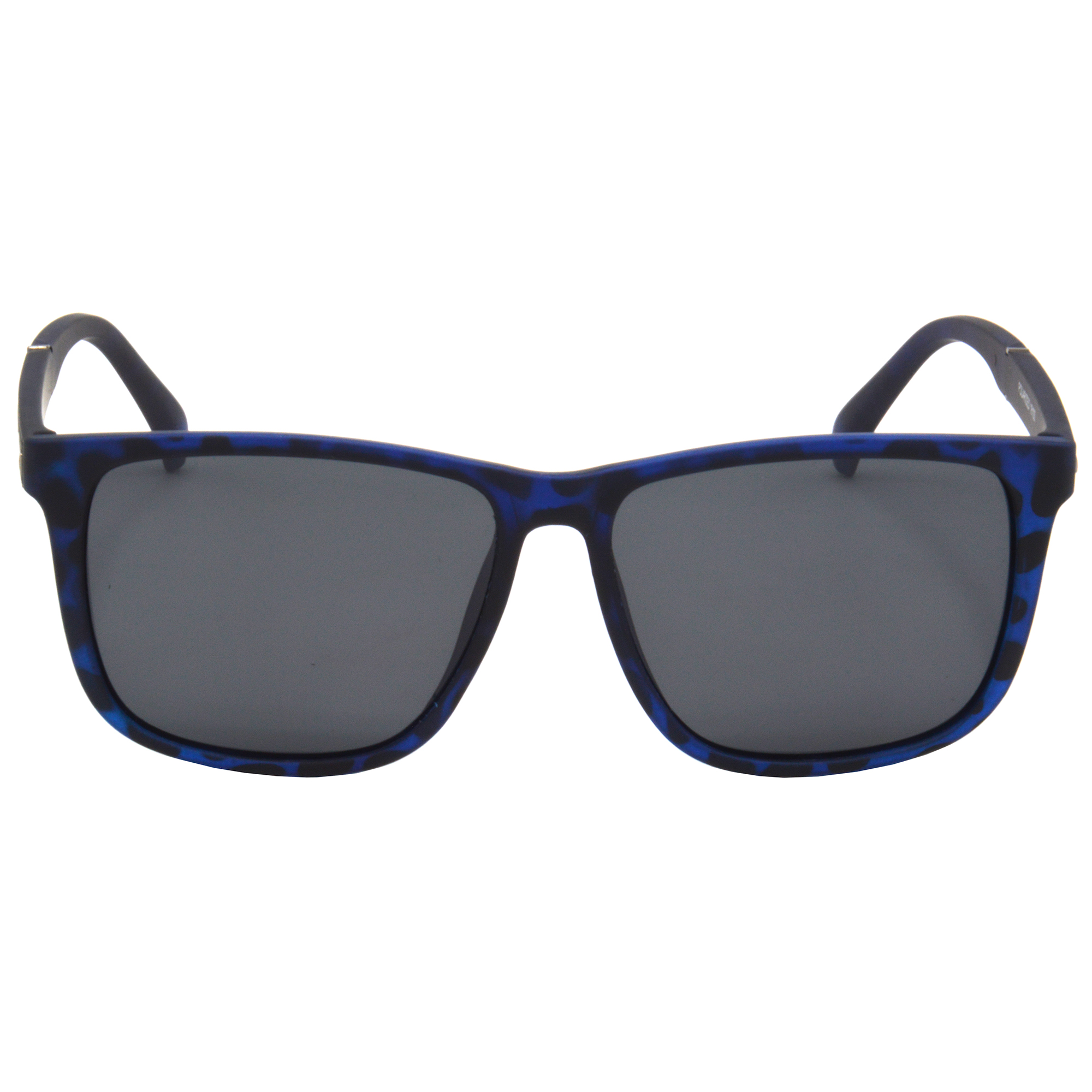 Hrinkar Polarized & UV Protection Modish Grey Rectangular Sunglasses For Men & Women - HRS510-TBU-BK - Image 2