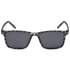 Hrinkar Polarized & UV Protection Elegant Grey Retro Square Goggles For Men & Women - HRS511-TBK-BK - Image 2