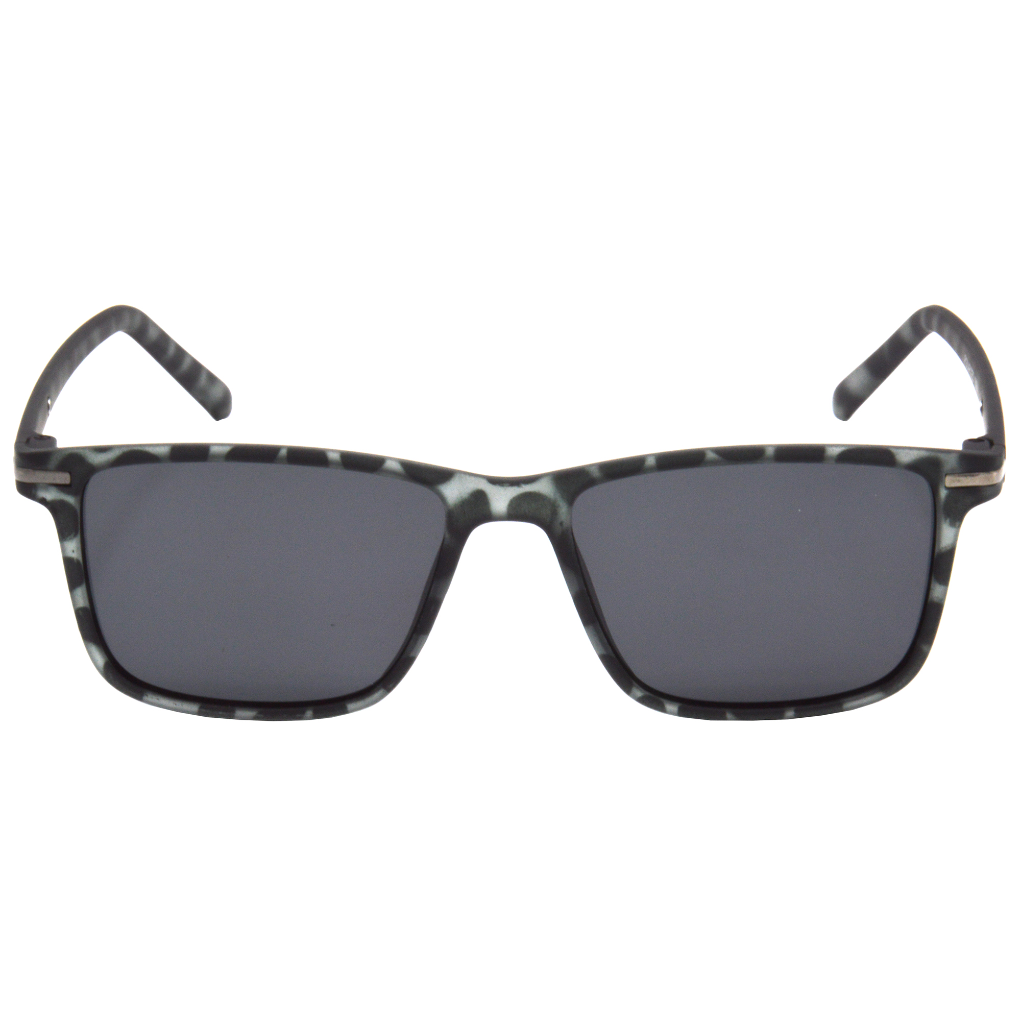 Hrinkar Polarized & UV Protection Elegant Grey Retro Square Goggles For Men & Women - HRS511-TBK-BK - Image 2