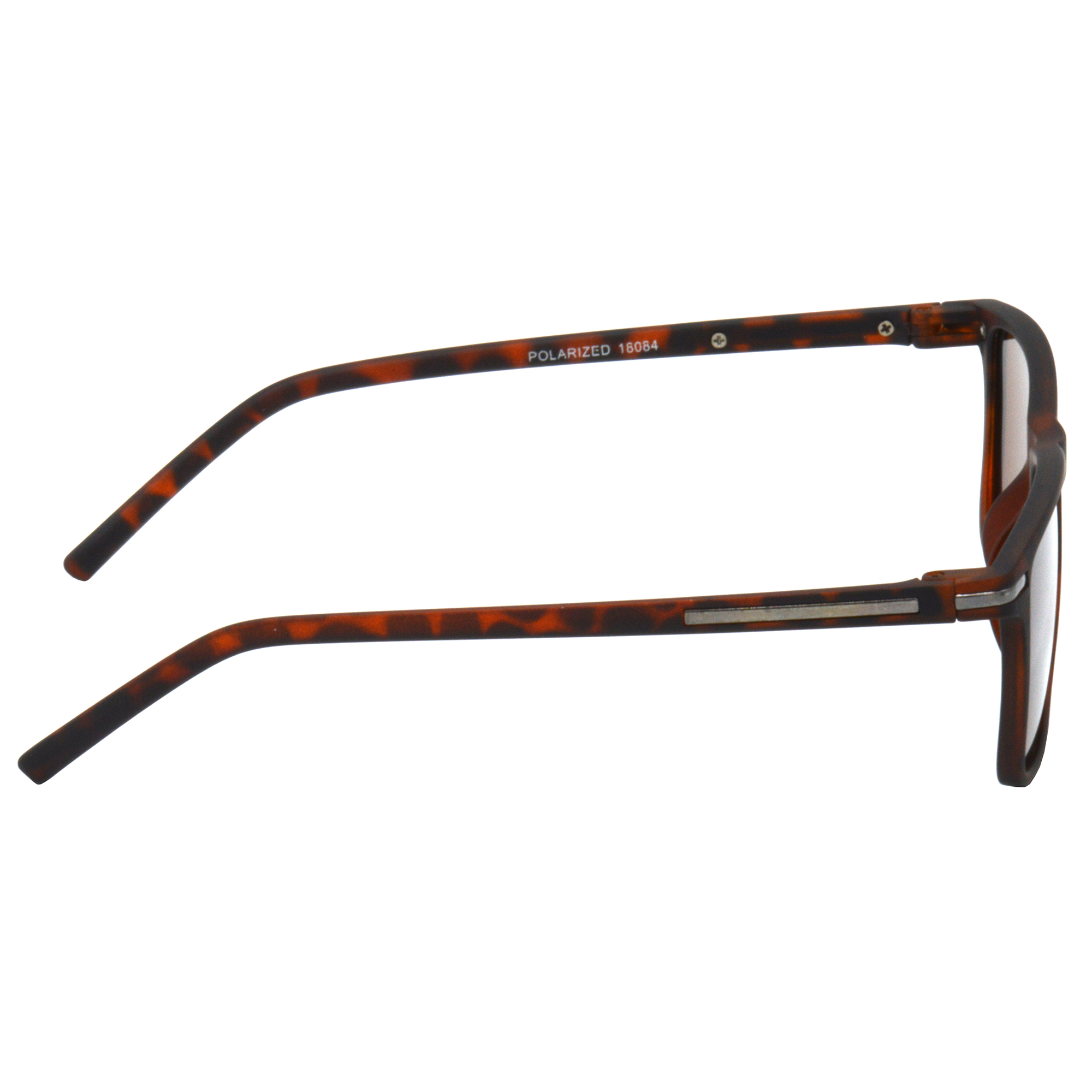 Hrinkar Polarized & UV Protection Classy Brown Retro Square Sunglasses For Men & Women - HRS511-TBWN-BWN - Image 3