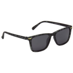 Hrinkar Polarized & UV Protection Stylish Grey Rectangular Goggles For Men & Women - HRS512-TBK-BK