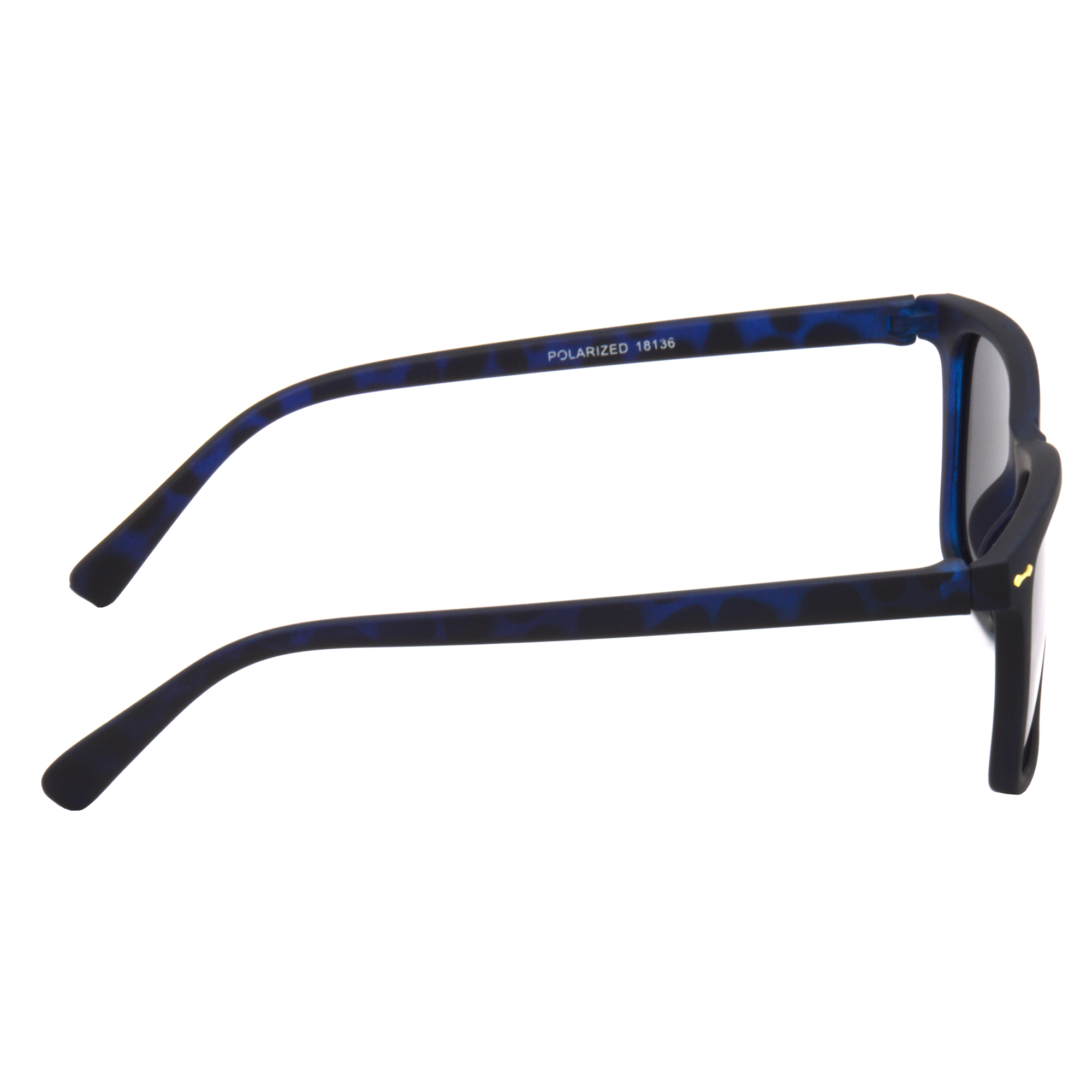 Hrinkar Polarized & UV Protection Modish Grey Rectangular Shades For Men & Women - HRS512-TBU-BK - Image 3