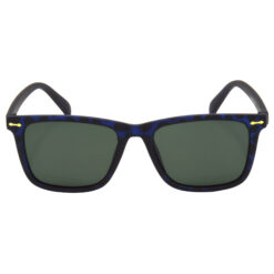 Hrinkar Polarized & UV Protection Elegant Green Rectangular Sunglasses For Men & Women - HRS512-TBU-GRN - Image 2