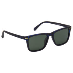 Hrinkar Polarized & UV Protection Elegant Green Rectangular Sunglasses For Men & Women - HRS512-TBU-GRN