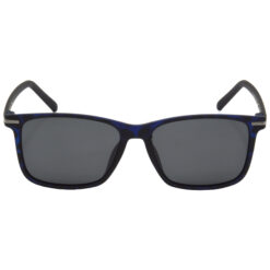 Hrinkar Polarized & UV Protection Modish Grey Retro Square Goggles For Men & Women - HRS513-TBU-BK - Image 2