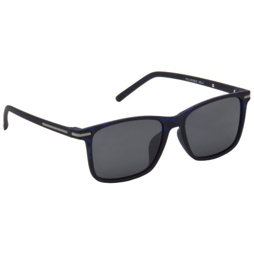 Hrinkar Polarized & UV Protection Modish Grey Retro Square Goggles For Men & Women - HRS513-TBU-BK
