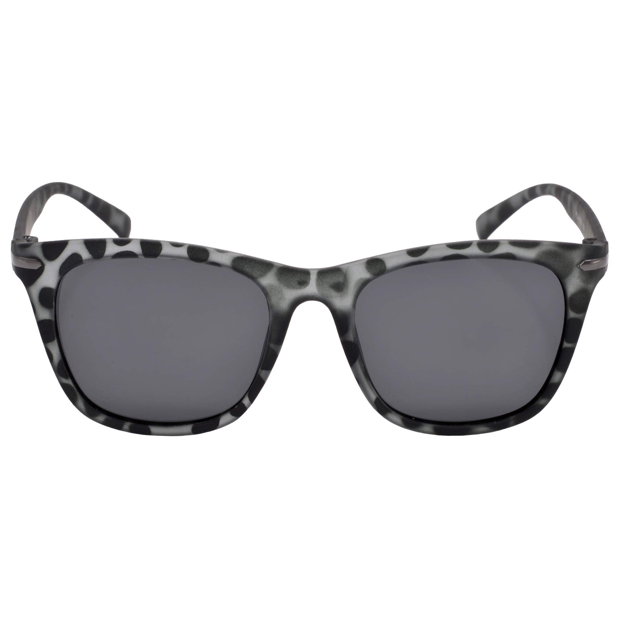 Hrinkar Polarized & UV Protection Elegant Black Rectangular Shades For Men & Women - HRS514-TBK-BK - Image 2