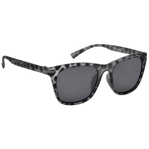 Hrinkar Polarized & UV Protection Elegant Black Rectangular Shades For Men & Women - HRS514-TBK-BK