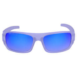 Hrinkar Mirrored & UV Protection Trendy Blue Sports Goggles For Men - HRS558-CLR-BU - Image 2