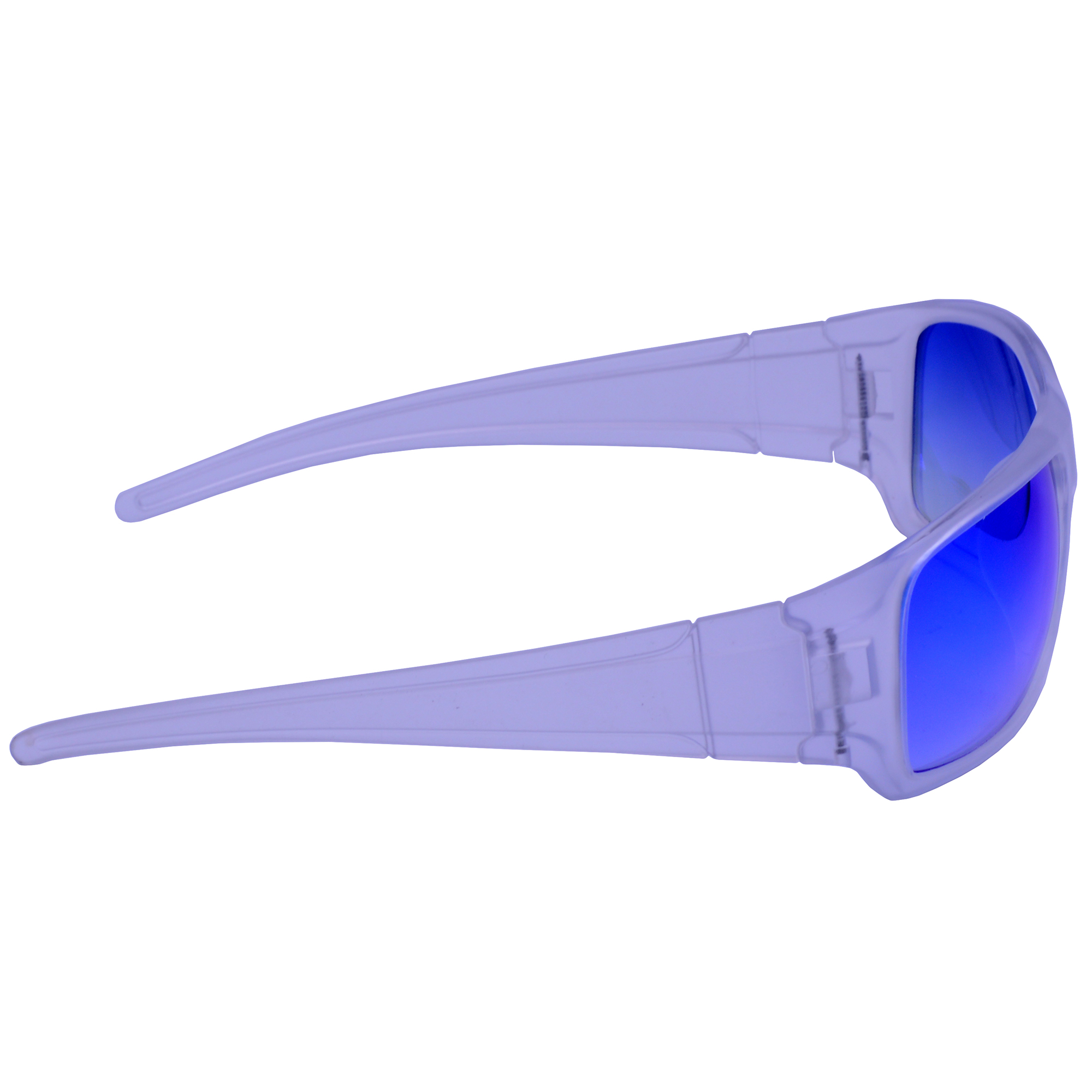 Hrinkar Mirrored & UV Protection Trendy Blue Sports Goggles For Men - HRS558-CLR-BU - Image 3