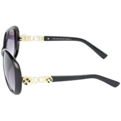 Hrinkar Gradient & UV Protection Classy Grey Over-sized Shades For Women - HRS57 - Image 3