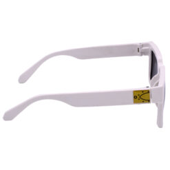 Hrinkar UV Protection Stylish Black Retro Square Sunglasses For Women - HRS586-WT-BK - Image 3