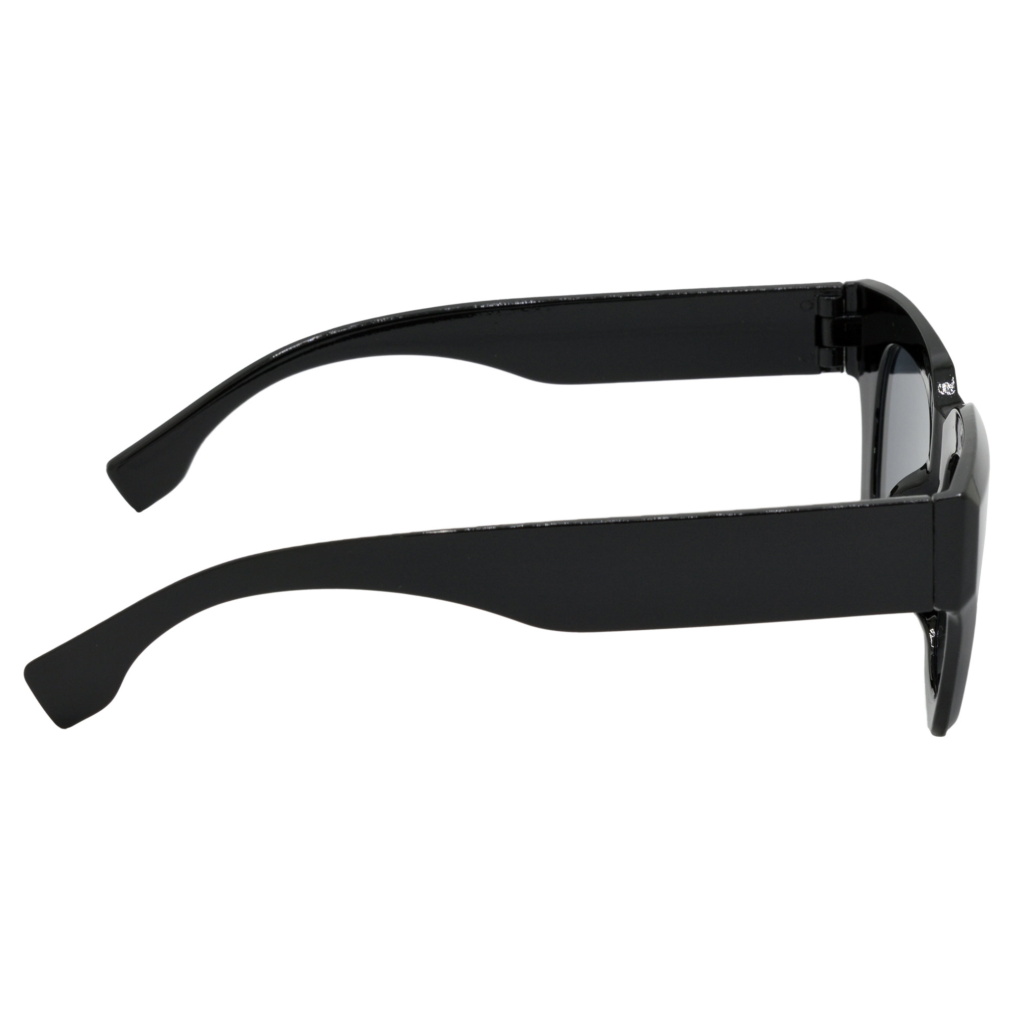 Trendy Women's Cat-Eye Sunglasses Black Lens