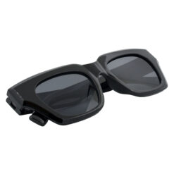Hrinkar Black Lens Black Frame UV Protection Glasses For Women & Girls - HRS587-BK - Image 6