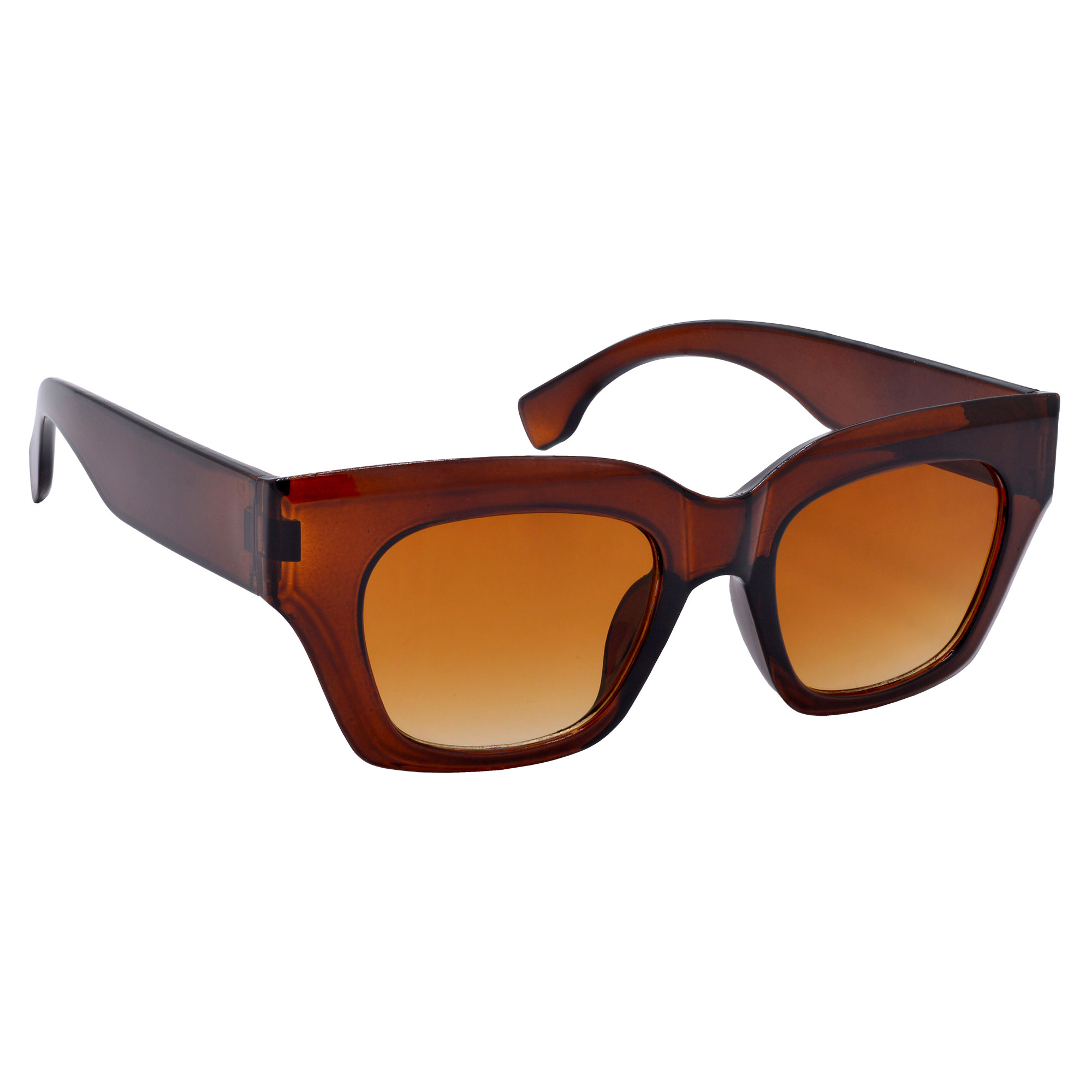 Hrinkar Brown Lens Brown Frame UV Protection Glasses For Women & Girls - HRS587-BWN - Image 5