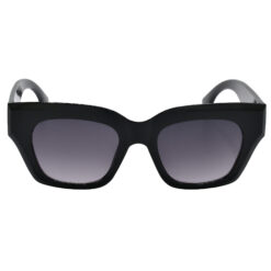 Grey Gradient Cat-Eye Sunglasses with UV Protection