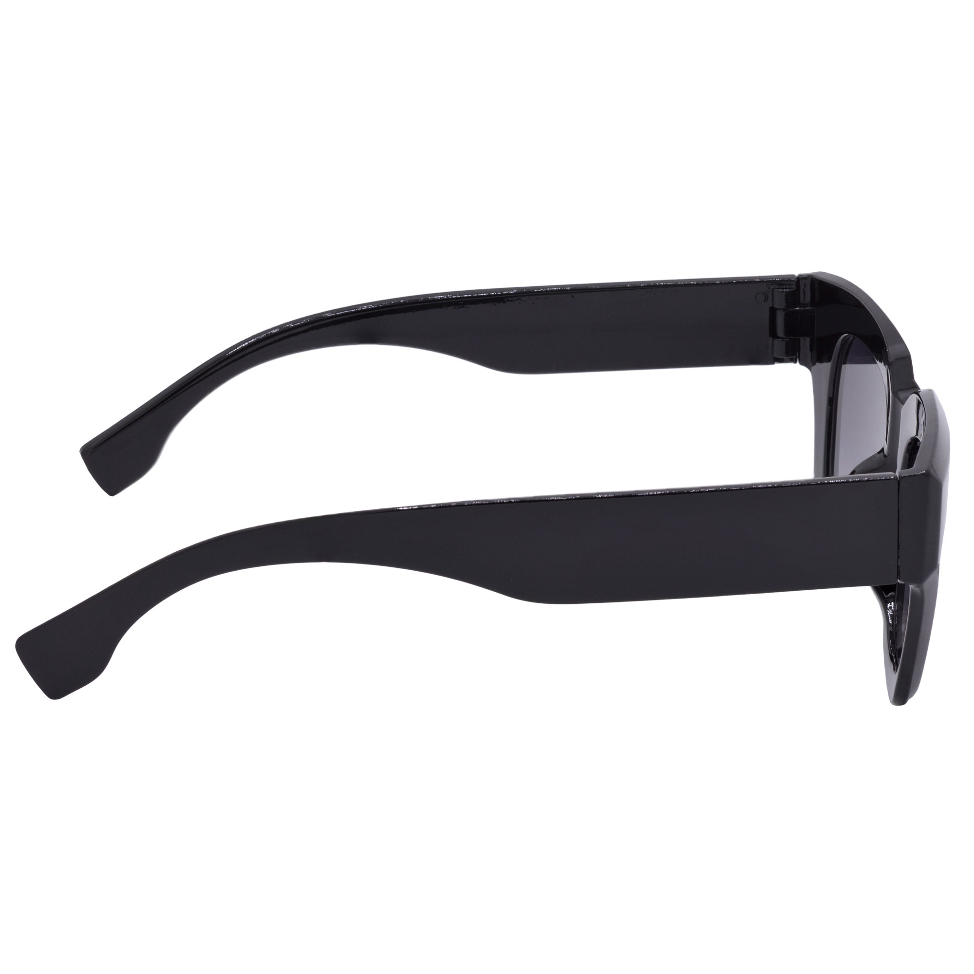 Hrinkar Grey Lens Black Frame UV Protection Glasses For Women & Girls - HRS587-GRY - Image 3