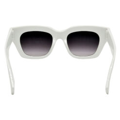 Hrinkar Clear, Grey Lens White Frame UV Protection Glasses For Women & Girls - HRS587-WT - Image 4