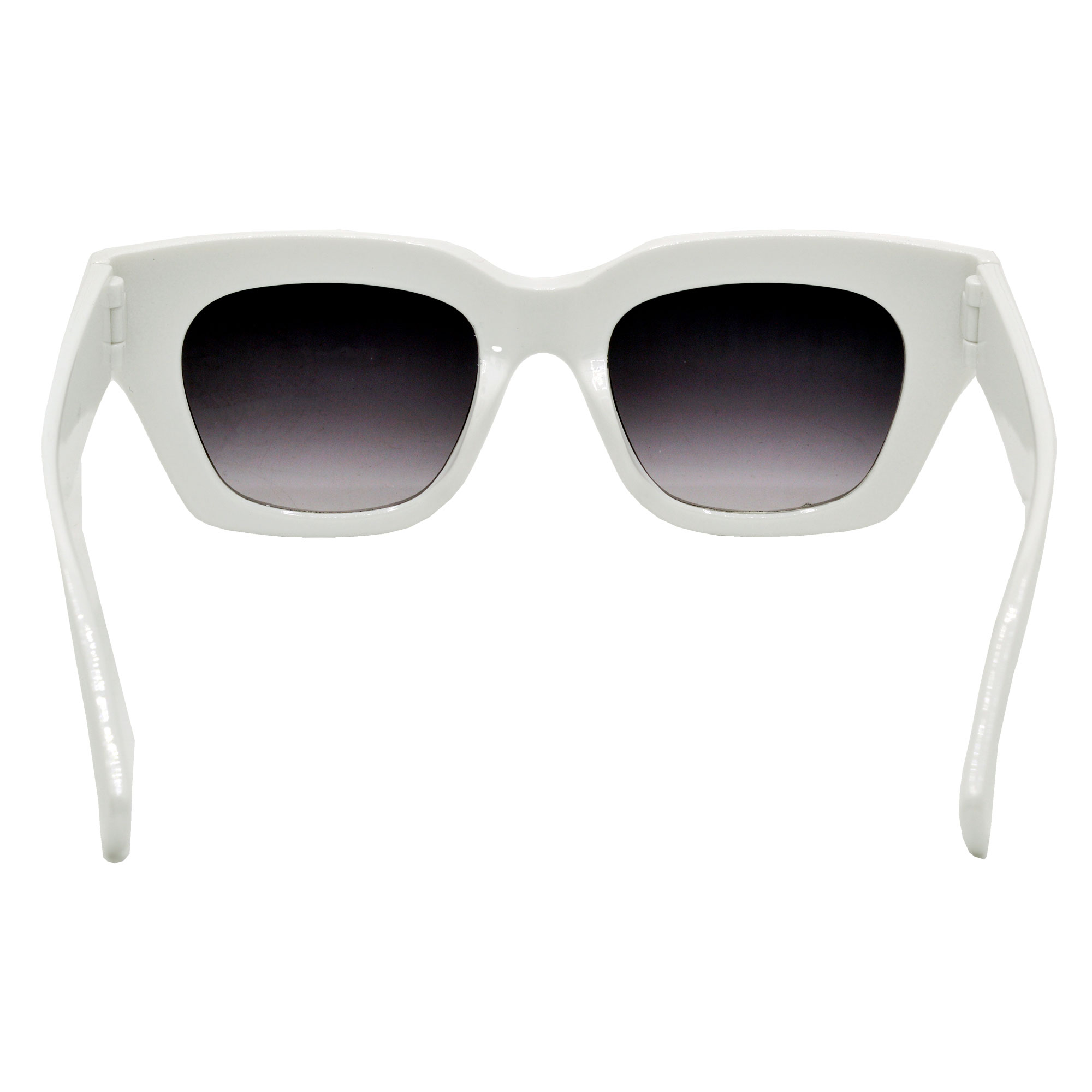 Hrinkar Clear, Grey Lens White Frame UV Protection Glasses For Women & Girls - HRS587-WT - Image 4