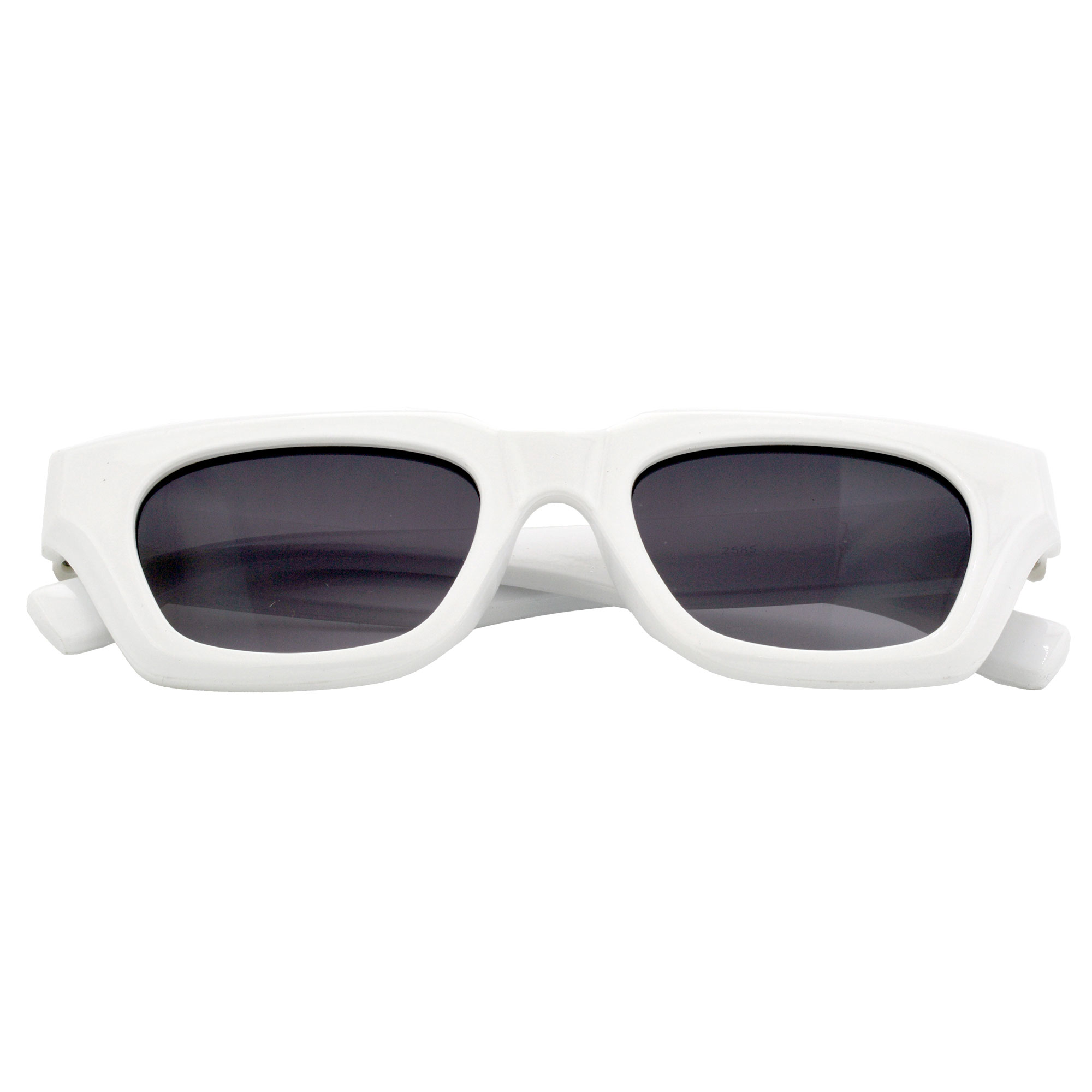 Fashion White Sunglasses for Girls with UV Protection