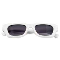 Hrinkar Clear, Grey Lens White Frame UV Protection Glasses For Women & Girls - HRS587-WT - Image 6