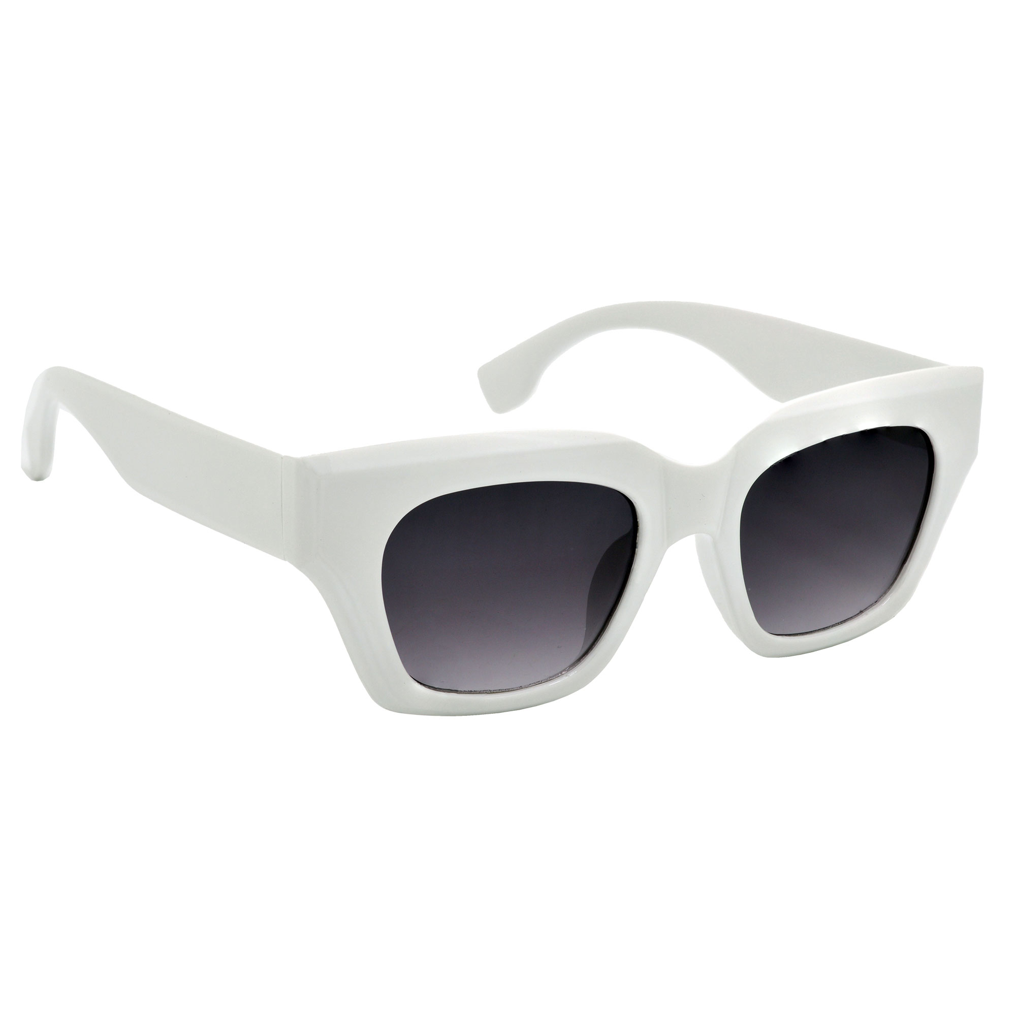 Hrinkar Clear, Grey Lens White Frame UV Protection Glasses For Women & Girls - HRS587-WT - Image 5