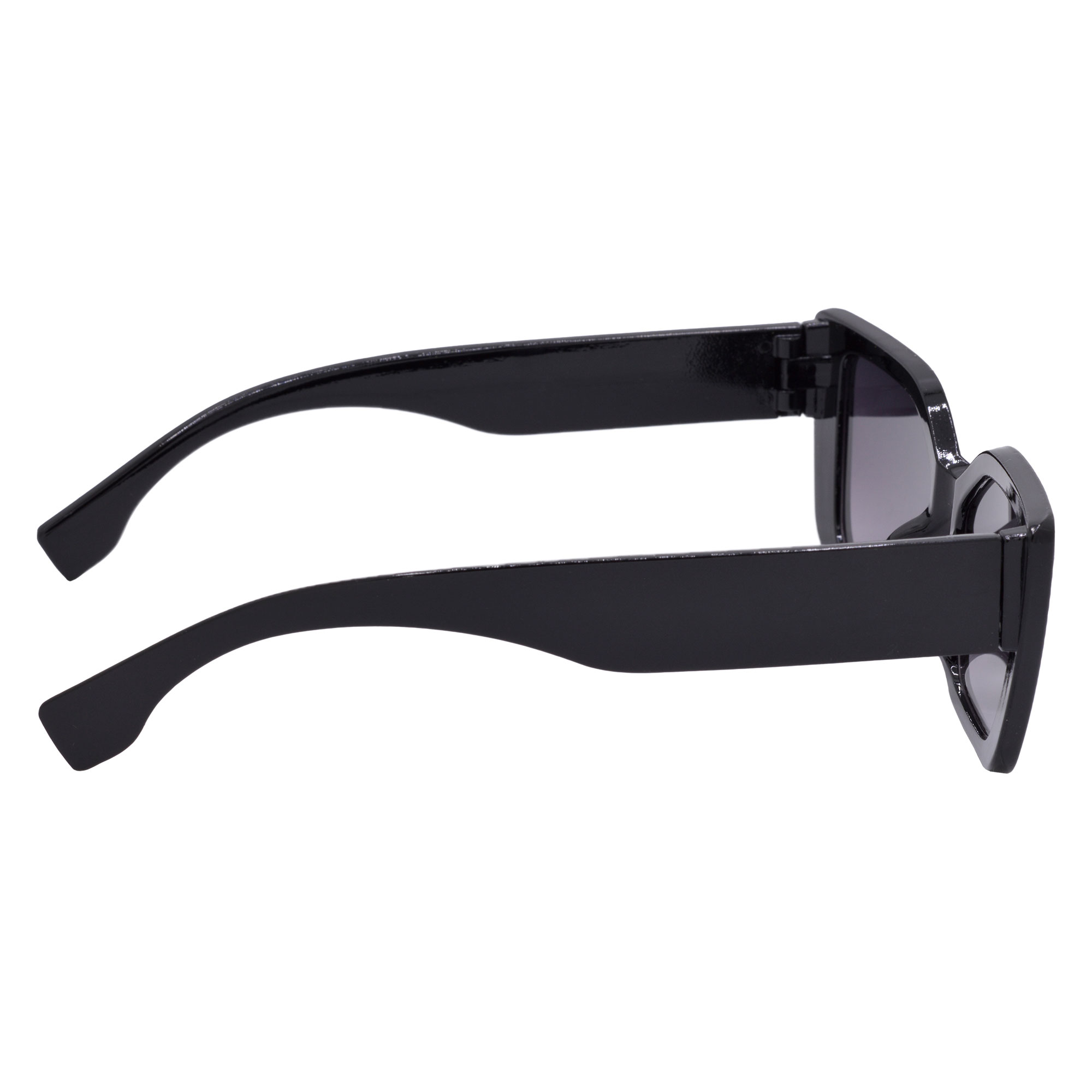 Women's Grey Gradient UV Protection Cat-Eye Sunglasses