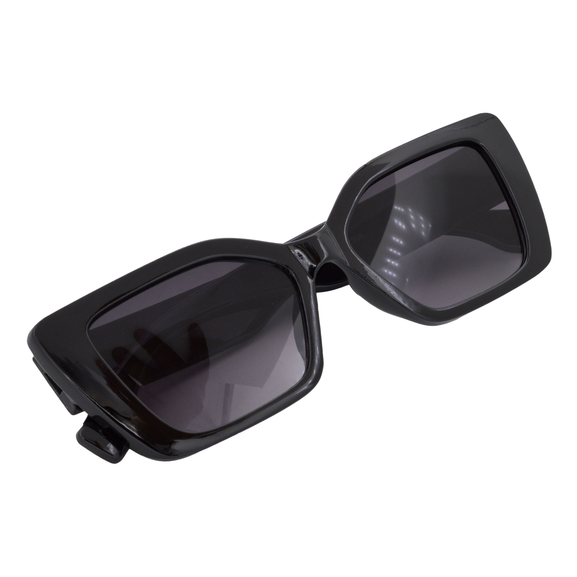Hrinkar Grey Lens Black Frame UV Protection Glasses For Women & Girls - HRS588-BK-GRY - Image 6