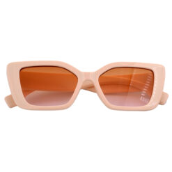Hrinkar Brown, Clear Lens Peach Frame UV Protection Glasses For Women & Girls - HRS588-PCH-BWN - Image 6