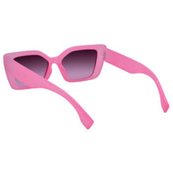 Hrinkar Grey, Clear Lens Pink Frame UV Protection Glasses For Women & Girls - HRS588-PNK-GRY - Image 6