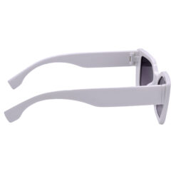Hrinkar Clear, Grey Lens White Frame UV Protection Glasses For Women & Girls - HRS588-WT-GRY - Image 3