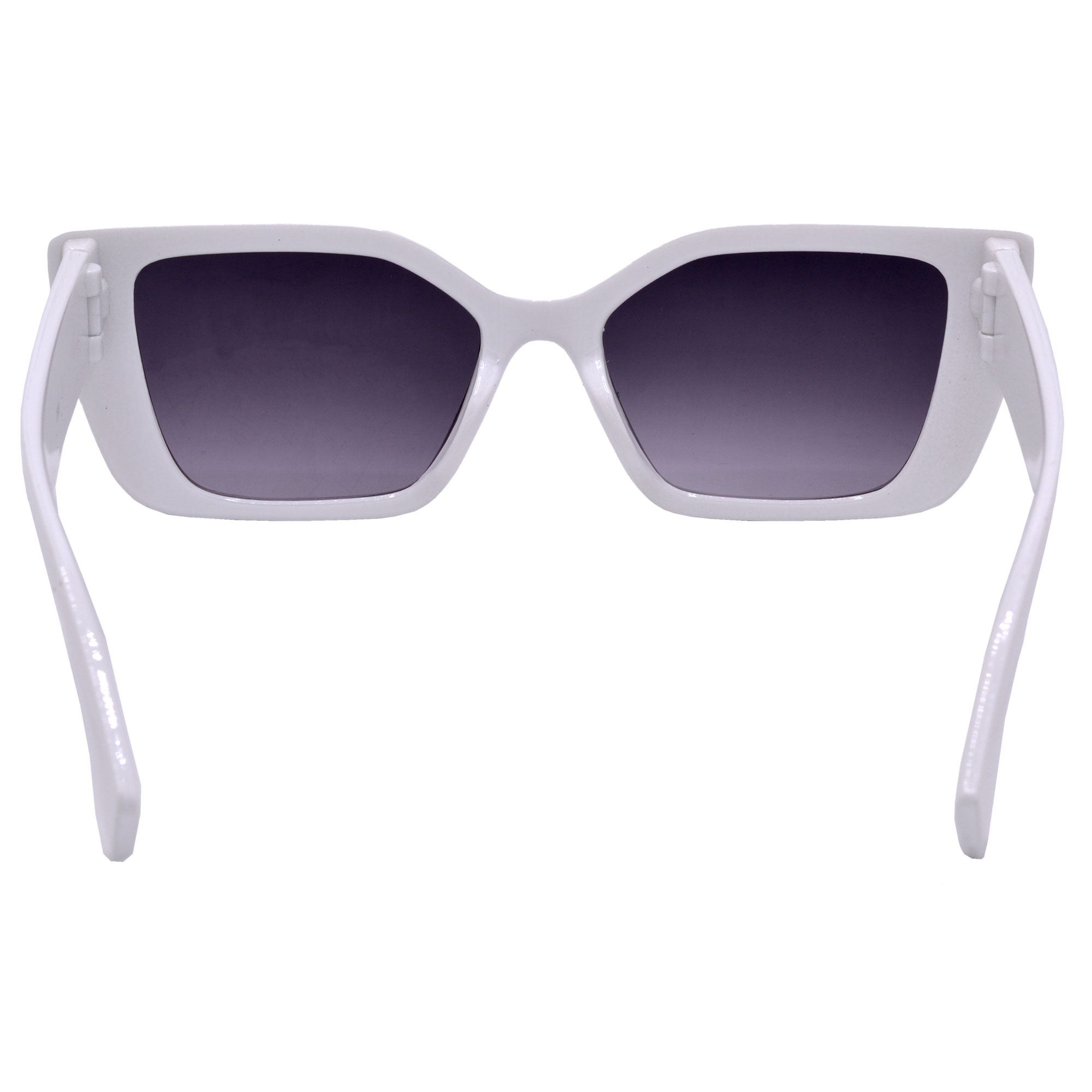 Stylish White Frame Sunglasses for Women