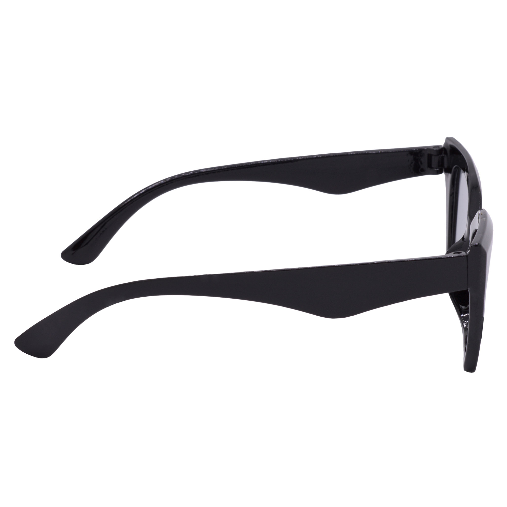 Women's Black Full Frame Cat-Eye Sunglasses