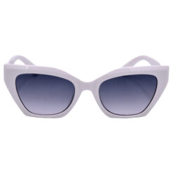 Hrinkar Clear, Grey Lens White Frame UV Protection Glasses For Women & Girls - HRS589-WT-GRY - Image 2