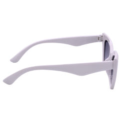 Women's White UV Protection Cat-Eye Sunglasses