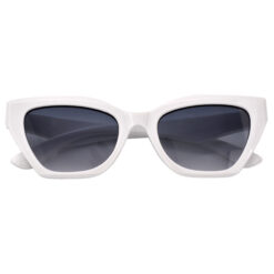 Hrinkar Clear, Grey Lens White Frame UV Protection Glasses For Women & Girls - HRS589-WT-GRY - Image 4