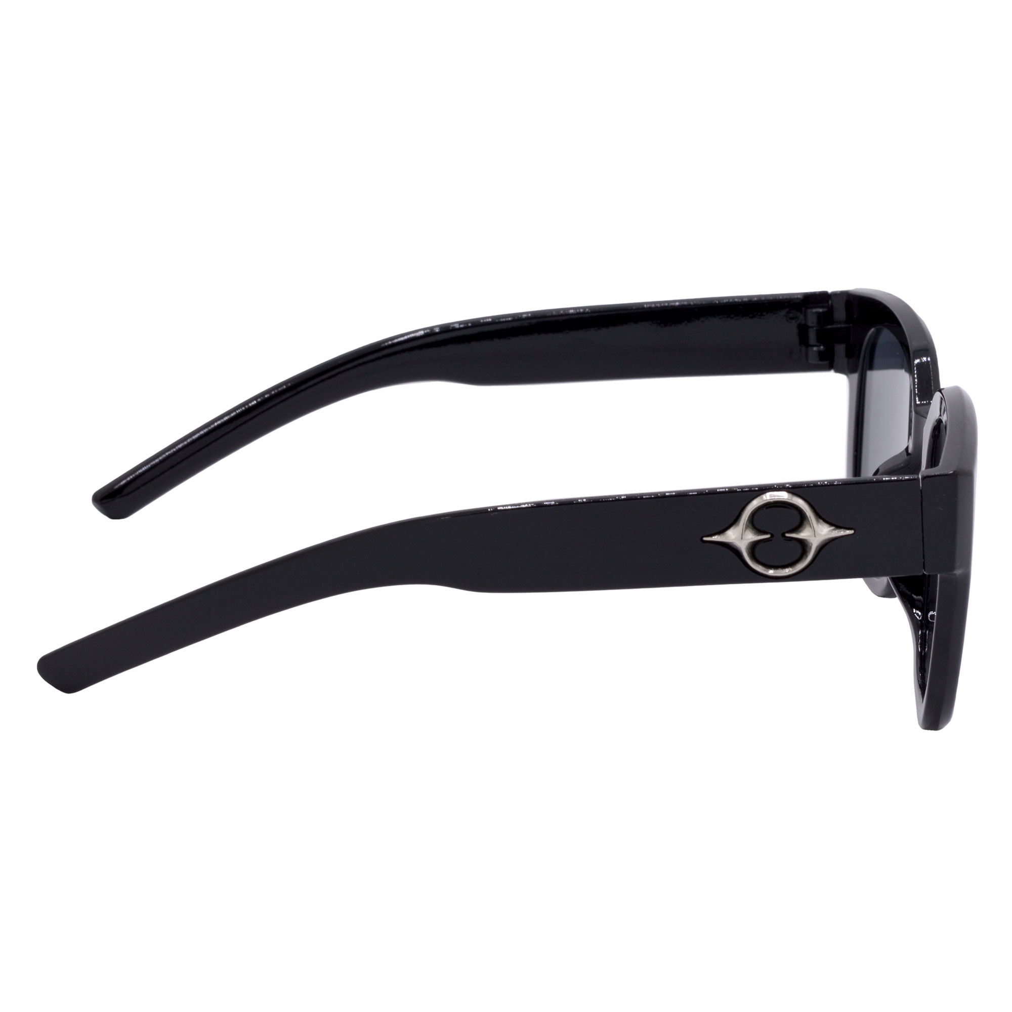 Hrinkar Black Lens Black Frame UV Protection Glasses For Women & Girls - HRS590-BK-BK - Image 3