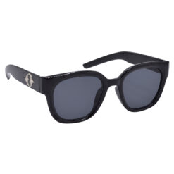 Hrinkar Black Lens Black Frame UV Protection Glasses For Women & Girls - HRS590-BK-BK - Image 5