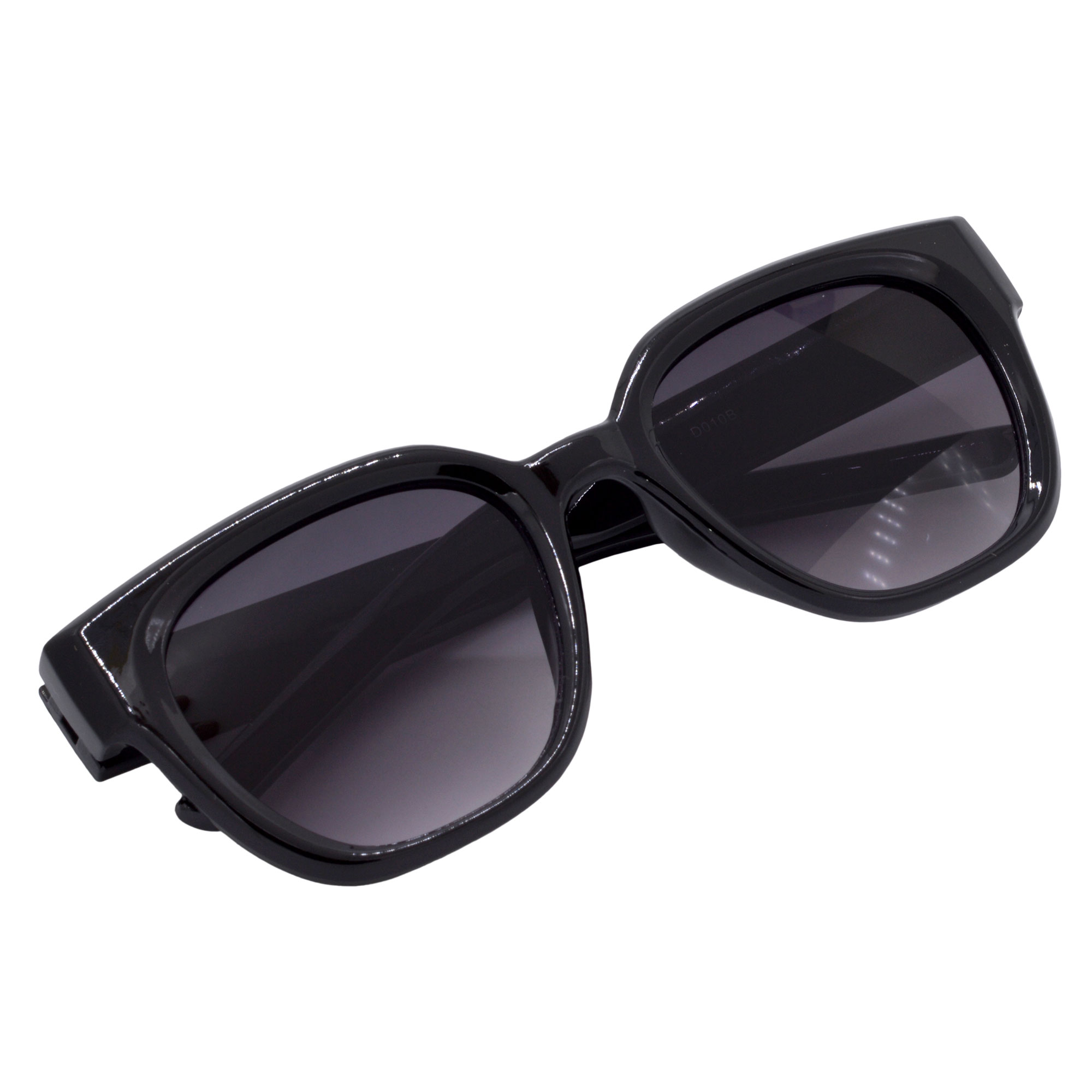 Stylish Black Frame Round Sunglasses