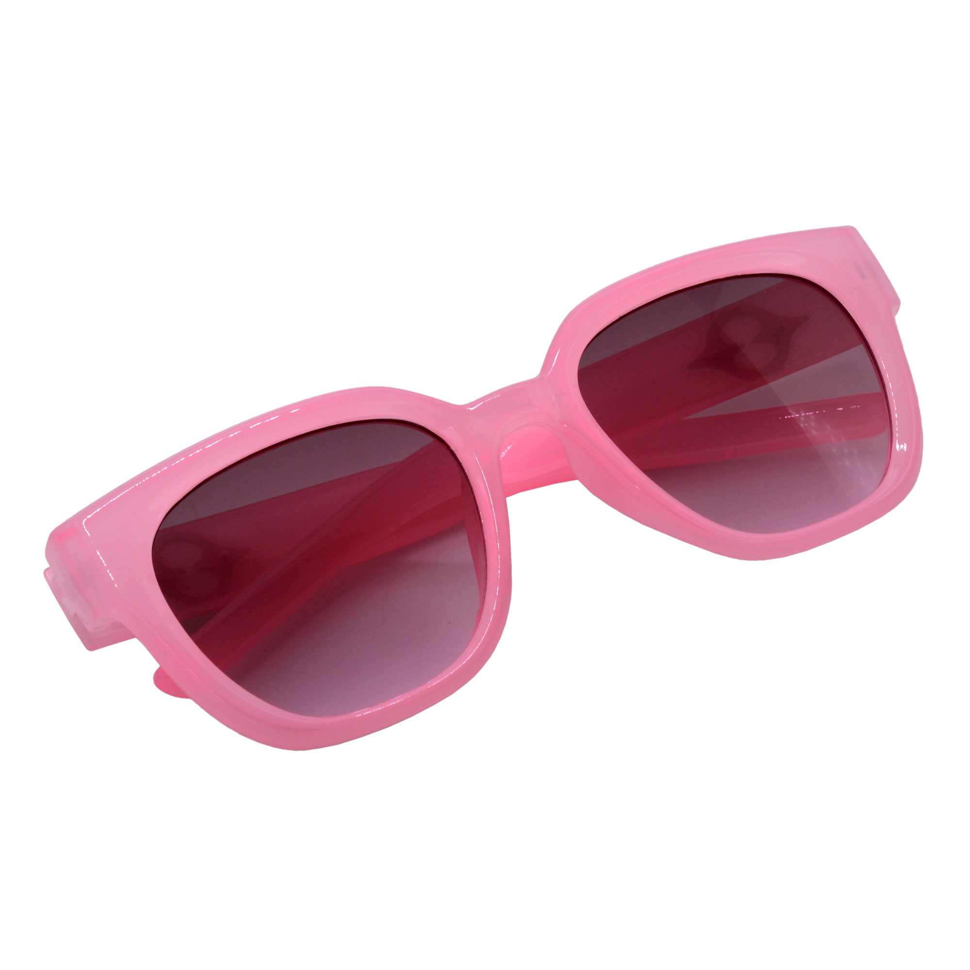Lightweight Pink Round Sunglasses for Women